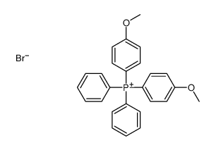 bis(4-methoxyphenyl)-diphenylphosphanium,bromide结构式