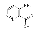 4-氨基-3-哒嗪羧酸结构式