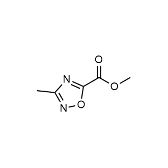 Methyl 3-methyl-1,2,4-oxadiazole-5-carboxylate Structure