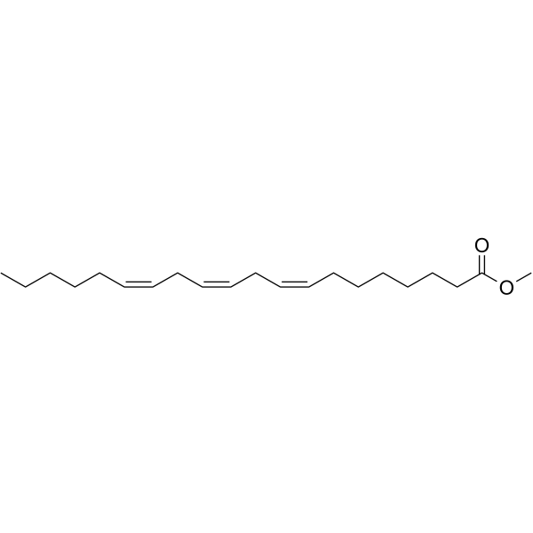 顺式-8,11,14-二十碳三烯酸甲酯结构式
