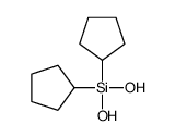 二环戊基硅烷二醇结构式