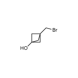 3-(溴甲基)双环[1.1.1]戊-1-醇结构式