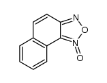 naphth[1,2-c][1,2,5]oxadiazole-1-oxide Structure