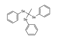 1,1-bis(phenylselanyl)ethylselanylbenzene结构式