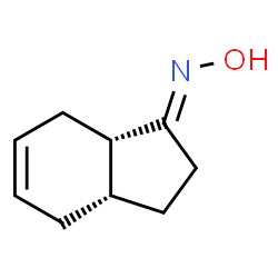 1H-Inden-1-one,2,3,3a,4,7,7a-hexahydro-,oxime,(3aR,7aS)-rel-(9CI)结构式