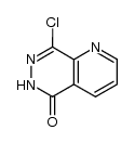 8-chloro-6H-pyrido[2,3-d]pyridazin-5-one structure