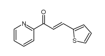 1-(2-pyridyl)-3-(2-thienyl)-2-propen-1-one结构式