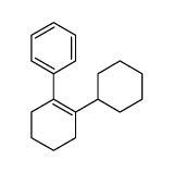 1-Cyclohexyl-2-phenyl-1-cyclohexene structure