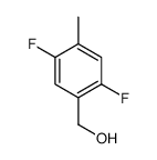 (2,5-Difluoro-4-methylphenyl)methanol structure