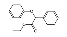 ethyl 2-phenoxy-2-phenylethanoate Structure