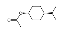 cis-4-acetoxy-1-isopropyl-cyclohexane结构式