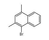 1-bromo-2,4-dimethylnaphthalene Structure