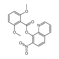 (7-nitroquinolin-8-yl) 2,6-dimethoxybenzoate Structure