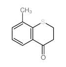 4H-1-Benzothiopyran-4-one,2,3-dihydro-8-methyl-结构式