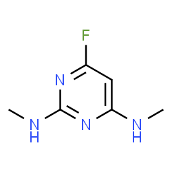 2,4-Pyrimidinediamine,6-fluoro-N,N-dimethyl-(9CI)结构式