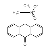 9(10H)-Anthracenone,10-(1-methyl-1-nitroethyl)- structure