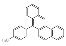 7-(4-methylphenyl)benzo[a]anthracene Structure