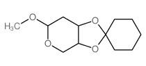 6'-methoxytetrahydro-4'H-spiro[cyclohexane-1,2'-[1,3]dioxolo[4,5-c]pyran] Structure