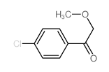 1-(4-氯苯基)-2-甲氧基乙烷-1-酮结构式