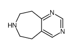 5H-Pyrimido[4,5-d]azepine, 6,7,8,9-tetrahydro- (8CI)结构式