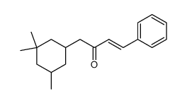 opt.-inakt. 4-Phenyl-1-(3,3,5-trimethyl-cyclohexyl)-but-3ξ-en-2-on Structure