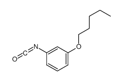 1-isocyanato-3-pentoxybenzene结构式