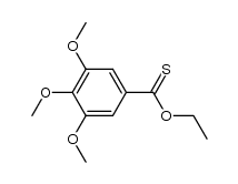 O-ethyl 3,4,5-trimethoxybenzothioate Structure