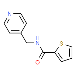 N-(4-PYRIDYLMETHYL)-2-THIENYLFORMAMIDE结构式