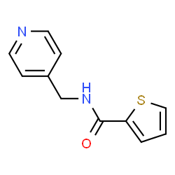 N-(4-PYRIDYLMETHYL)-2-THIENYLFORMAMIDE structure