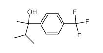 3-methyl-2-(4-(trifluoromethyl)phenyl)butan-2-ol Structure