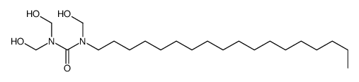tris(hydroxymethyl)octadecylurea结构式