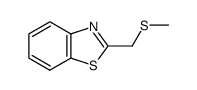 Benzothiazole, 2-[(methylthio)methyl]- (9CI) Structure