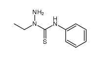 2-ethyl-4-phenyl thiosemicarbazide结构式