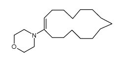 1-morpholinocyclopentadecene Structure