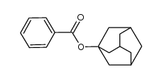 1-adamantanol benzoate Structure