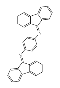 N1,N4-di(9H-fluoren-9-ylidene)-1,4-benzenediamine结构式