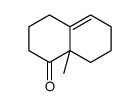 8a-methyl-2,3,4,6,7,8-hexahydronaphthalen-1-one Structure