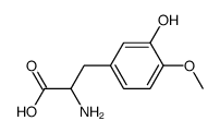 3-hydroxy-4-methoxy-phenylalanine结构式