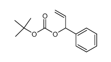 carbonic acid 1,1-dimethylethyl 1-phenyl-2-propenyl ester Structure