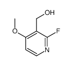 (2-fluoro-4-methoxypyridin-3-yl)methanol Structure