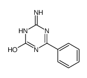 4-Amino-6-phenyl-1,3,5-triazin-2(5H)-one结构式