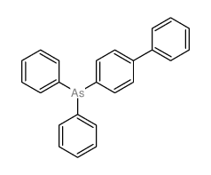 diphenyl-(4-phenylphenyl)arsane结构式