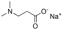 N,N-Dimethyl-β-alanine sodium salt结构式