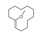 1-methoxycyclododecene Structure