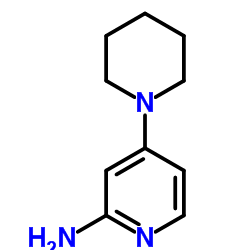 4-Piperidin-1-ylpyridin-2-amine Structure