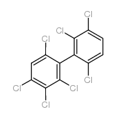 2,2',3,3',4,6,6'-Heptachlorobiphenyl Structure