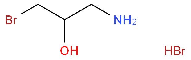 2-Propanol, 1-amino-3-bromo-, hydrobromide Structure