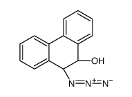 (9R,10R)-10-azido-9,10-dihydrophenanthren-9-ol Structure