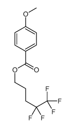 4,4,5,5,5-pentafluoropentyl 4-methoxybenzoate结构式