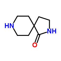 2,8- 二氮杂螺[4,5]癸烷-1-酮结构式